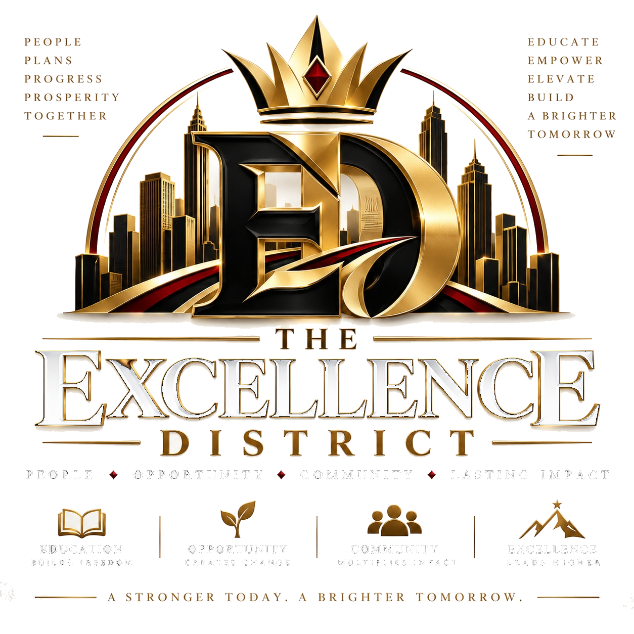 The Excellence District public brand